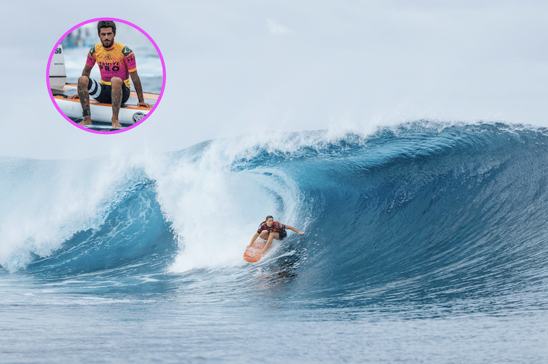 Timid surf champ Filipe Toledo under major pressure after Tyler Wright, Molly Picklum open up about “beautiful, raw” but terrifying Teahupo’o